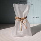 Kaitnax Glass Vases Irregular Shaped Flower Vase Art Decorative Flower Vase for Wedding, Dinning, Bookshelf, Home Decoration or Gift