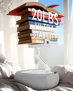 Tablet Pillow Stand, Compatible with 4.7"-12.9" Kindle, iPad, Phone/Tablet, Google, 360° Rotating Phone Holder for Bed, Detachable Bowl, Reading and Relaxation on Bed, Gray, Small (Velvet Pillow) - color: Gray