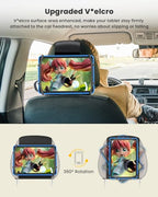 WONNIE Car Headrest Mount Holder for Tablets, Tablet Holder for Car Back Seat, Tablet Stand for Kids Fits for 7-12.9'' Devices, 4 Pack - size: 4 Pack- fits 7-12.9" tablet