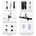 Art Easel Stand for Painting and Sign - RRFTOK 17 to 66 Inch Adjustable Aluminum Tripod Easels for Display, Portable Canvas and Poster Stand with Carry Bag for Beginners, Students and Classroom Use - style: 66S 1-Pack