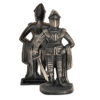Design Toscano SP14917 Medieval Knight Iron Bookends, bronze - style: Medieval Knight