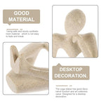 STOBAZA Abstract Thinker Statue Minimalist Figurine for and Office Decor Aesthetic Desktop Ornament Lightweight and Easy to Clean Abstract Sculpture for Unique Style
