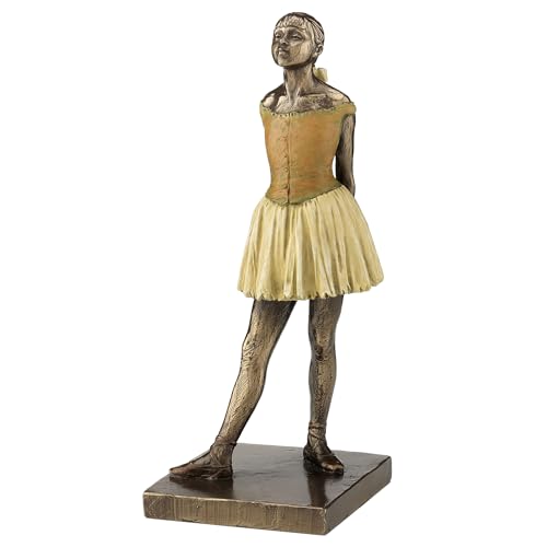 Degas Little Dancer Ballerina Statue (7.25" Tall) Multicolor