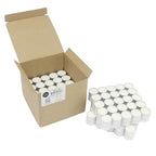 Stonebriar Unscented Long Burning White Tealight Candles, Bulk Pack, 6-7 Hour Burn Time, Smokeless Tealights for Parties, Weddings, Home, 200 Count - size: 200 Pack