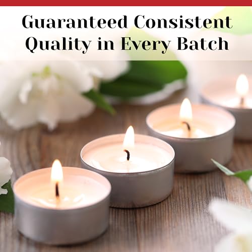 Tea Light Candles in Metal Cups - 6 Hours Clean, Long Burning White Unscented Tea 250 Votive Candles Bulk for Romantic Dinner, Wedding, Spa & Hotels by PARNOO - style: 250 Pack 6 Hours Burn Time
