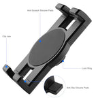Mippko iPad Holder for Microphone Stand/Mic Music Stand,Tablet Mount Compatible with 4.7~12.9" / Nexus/LG G Pads/e-Reader/Switch/iPhone,360° Adjustable 10" Long Aluminum Alloy Arm