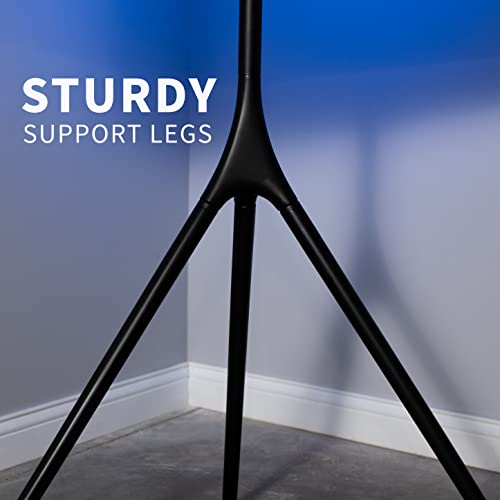 VIVO Artistic Easel 45 to 65 inch LED LCD Screen, Studio TV Display Stand, Adjustable TV Mount with Swivel and Tripod Base, Black, STAND-TV65AB - color: Black - Black