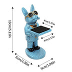 Cute Watch Display Stand Holder Cool Resin Dog Figurines Jewelry Bracelet Ring Watch Stand Office Home Decor Gifts for Men Women Teens Boys and Girls Son Husband Dad