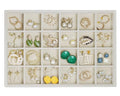Large Velvet Jewelry Organizer, Velvet Jewelry Organizer Sunglasses Storage Organizers, Large Jewelry Drawer Organizer Tray, Eyeglass Organizer Earring Holder Ring Display (Earring Tray) - size: Earring Tray
