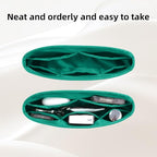 DGAZ Silk Purse Organizer Insert Fits Hermes Kelly Elan Bags，Silky Smooth Bag Organizer，Luxury Handbag & Tote Shaper(Menthe) - color: Menthe