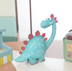 Handpainted Metal Dinosaur Decor - Outdoor Garden Statue for Yard/Indoor Shelf, Cute Dinosaur Gift for Garden Lovers - style: Dinosaur