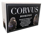 Streamline Imagined Raven Bookends Decor for Home