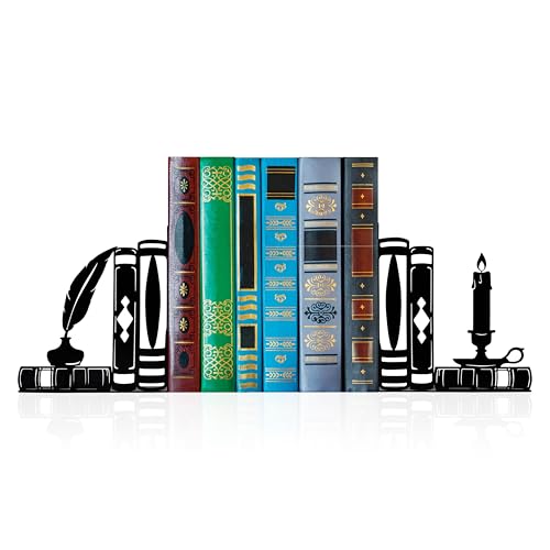 Vintage and Gothic Inspired Decorative Bookends - Unique Literary Gifts for Author and Writer Enthusiasts