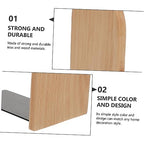 Wooden Bookend Dark Decor Shelves Modern Decor Book Fixator Bookshelf Mounting