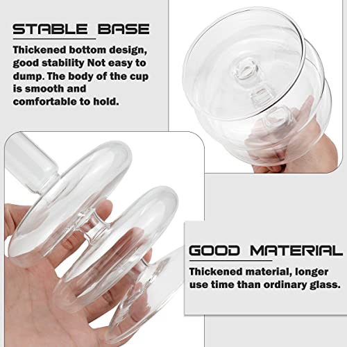 Clear Taper Candle Holders Glass Candle Stick Holder Modern Candle Holders for Tapered Candlesticks Wedding Reception Centerpieces Christmas（Transparent） - color: Color 4