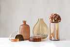 Creative Co-Op Decorative Geometric Glass Block Bookend, Clear - color: Clear