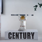 BUTILIVEEN Astronaut Pen Pencil Holder Stand for Desk, Resin Pen Display Stand Pencil Display Holder for Home Office Gifts, Standing Astronaut Pen Holder - style: Pen Stand