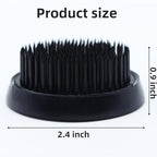 Floral Frogs for Flower Arrangements, 2.4" Round Metal Flower Frog Vase Arranger Black Pin Holder for Ikebana, DIY Flower Craft Arrangements (60mm Black) - color: 60mm Black