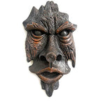 Tree Face, Nottingham Wood Spirit Greenman Tree Sculpture, Spirit of Nottingham Woods Greenman Sculpture for Home Outdoor Patio Garden