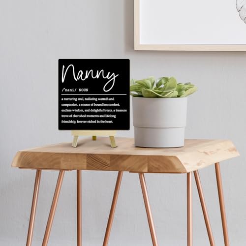 Best Nanny Birthday Gift Ideas, Mothers Day Gifts for Nanny, Nanny Gifts, Nanny Definition Home Decor, Christmas Gift, Thanksgiving Day Gift for Nanny (MP19) - color: MP019