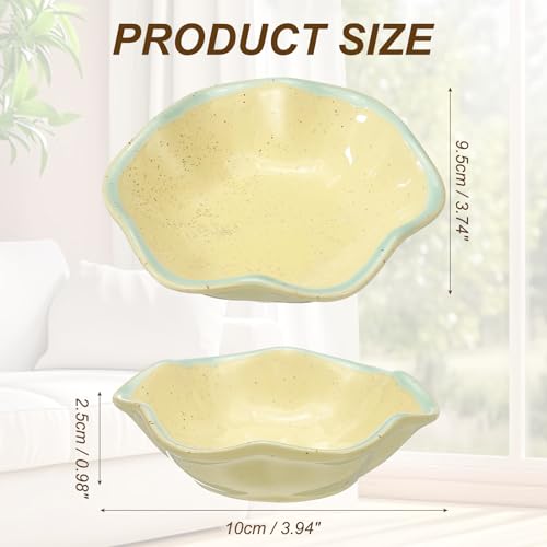 uxcell Candle Holder Plates, 4 Inch Ceramic Candle Tray Tealight Incense Holder Dish Candlestick for Tea Light Aromatherapy Wedding Rustic Vintage Home Decor, Lotus Leaf Gold - color: Gold