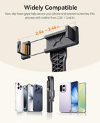 ORICO 41'' Tripod for iPhone, Portable Selfie Stick Tripod, 4-Leg Stable Base with Wireless Remote, Extendable Stand & 360° Rotating Holder, Lightweight for Travel, Vlog & Content Creation - SPN100 - size: 41''