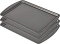 GoodCook Everyday Nonstick Carbon Steel 13” x 9” Baking Sheet Set, 3 Pack – Standard-Sized Carbon Steel Cooking Pans, Bakeware Set, Cookie Sheets for Baking, Oven Pan Set - size: 13" x 9" (3-Piece Set)