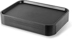 New Star Foodservice Fast Food Tray, Set of 12 (Black, 12 by 16-Inch) - color: Black, size: 12 by 16-Inch