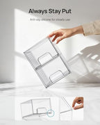Vtopmart 12 Pack Small Clear Stackable Storage Drawers,Acrylic Bathroom Makeup Organizer,Plastic Storage Bins For Vanity, Undersink, Kitchen Cabinets, Pantry, Home Organization - style: 12pack-Clear