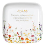 Crisky Jewelry Ring Dish for Mom Birthday Gifts Thinking of You Gift for Mom Mother's Day Gift from Daughter Son for Thanksgiving Christmas Valentine Gift Ideas (Love You Forever) Thrinket Tray - style: Mom Thank You for Being Such an Important Part of My