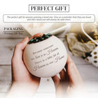 Pavilion Gift Company - A Little Bit of Heaven in Our Home - 4" Round Tealight Terracotta Candle Holder with Metal Lid in Memory Loss of Loved One Remembrance Bereavement Grief Funeral Gift