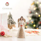 Storieme Gifts for Mom from Daughter Son: Thank You Moms Angel Figurines Statue - Sentimental Gift for Christmas Birthday Mothers Day Thanksgiving - style: thank you mom