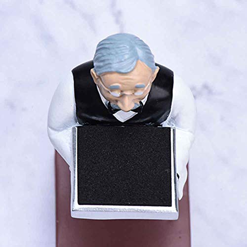 Watch Display Stand, Old Housekeeper Handmade Watch Holder Resin Figurine Jewelry Bracelet Storage Rack Eyeglass Organizer Holder for Home Office Decoration