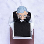 Watch Display Stand, Old Housekeeper Handmade Watch Holder Resin Figurine Jewelry Bracelet Storage Rack Eyeglass Organizer Holder for Home Office Decoration
