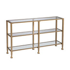 SEI Furniture Jaymes Narrow Metal Console Sofa Table, Multicolor (AMZ1775MC)