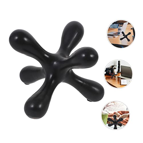 Wear-Resistant Minimalist Abstract Sculpture for Home Decor Modern Art for Living Room Office and Bedroom Accents Elegant Black Design for Light Luxury Aesthetics