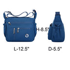 Purses and Shoulder Handbags for Women Crossbody Bag Messenger Bags - color: Large-purple