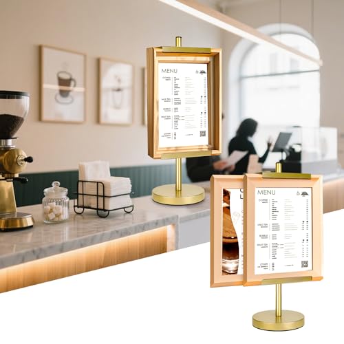 Photo Frame Tabletop Easel Stand-Heavy Duty Tabletop Display Easel, French Style Gold Easel Stand,Picture Frame Stand for Wedding/Art/Photos,Picture Easels (Gold, 28inch) - color: Gold, size: 28inch