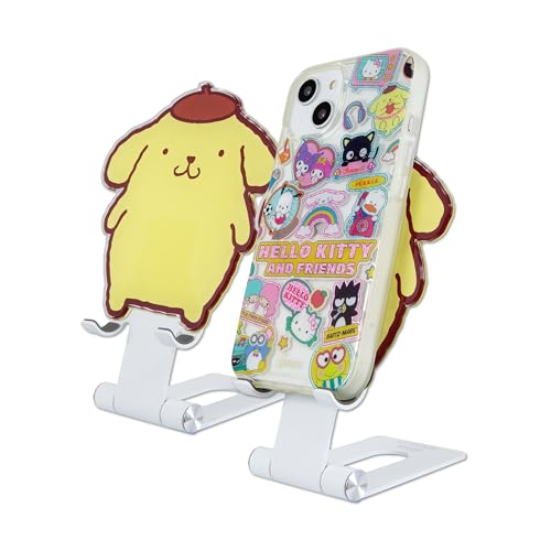 Sonix x Sanrio Character Phone Stand | Adjustable Cell Phone Holder, Desk Stand, Dock | Pompompurin - color: Pompompurin