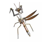 3D Metal Model Kits Puzzle for Adults, Steampunk Electric Mechanical, Assembly DIY Gift Plastic Craft Hobby for Men (Mantis) - style: Mantis