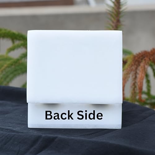 Marble Gift Box 4x3 inch - Hand Carved, Marble Jewelry Box - Keepsake Box - Trinket Boxes - Decorative Boxes - Stylish and Durable - Versatile, Luxury Stone Box for Storage and Organizing