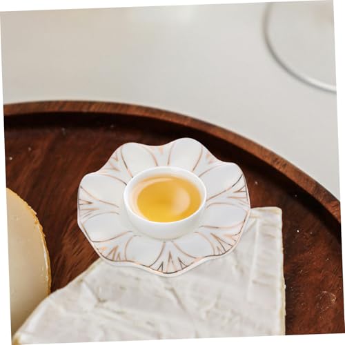 ORFOFE Ceramic Candle Holder Elegant Modern Decor for Dining Table and Living Room Minimalist Design with Accents for Parties and Festivals