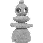 GANAZONO Simulated Rockery Stone 1.69 Inch Sandstone Sculpture for Bonsai and Zen Rock Garden Decor Stacking Stones Accent for Home and Micro Landscape