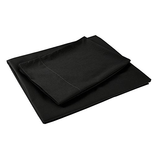 Sfoothome Queen Sheets Set - Black Hotel Luxury 4-Piece Bed Set, Extra Deep Pocket, 1800 Series Bedding Set, Wrinkle & Fade Resistant, Sheet & Pillow Case Set (Queen, Black) - color: Black-4 Pieces, size: Queen