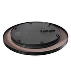 fotoconic Black Electric Motorized Rotating Turntable Display Stand, 24 Inch / 60cm Diameter, 180 Lb Centric Loading for Shop Display - size: Black 24", 180 Lb Max Loading
