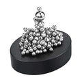 1 Box Stress Relief Magnetic Desk Sculpture Toys, Desk Sculpture Decor Toys, Magnetic Balls Desktop Decor Fidget Toy for Boredom, Intelligence Development