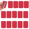 15 PCS Rectangle Magnetic Parts Trays, 3.7X2.5x1Inch, Red Magnet Tool Tray, Magnetic Parts Tray, Red, by GENHAKON - size: 15 PCS Rectangle Red