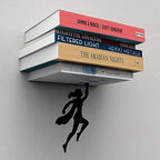 Artori Design Floating Bookshelf for Kids, Invisible Metal Book Shelf, Wall Decore Book Lovers Bookshelf (Wondershelf) - size: Wondershelf