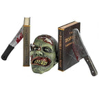 Design Toscano Dead Read, Bloody Zombie Sculptural Bookends, 11 inch - style: Dead Read, Zombie