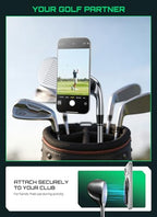 SUPCASE Magnetic Golf Cart Phone Holder, Dual-Sided Magnetic Phone Stand Mount Compatible with MagSafe iPhone 17/16/15/14 & Galaxy S26 Ultra, Golf Accessories Golf Gifts for Men Women Golfers, Black